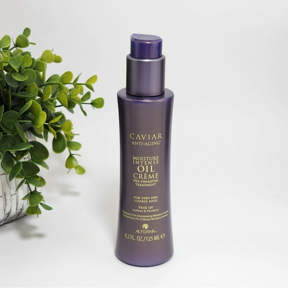 Alterna CAVIAR Moisture Intense Oil Creme Pre-Shampoo Treatment 4.2 fl oz